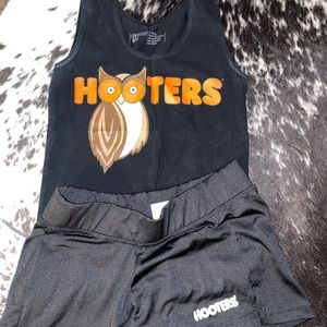 XS Hooters Black Uniform